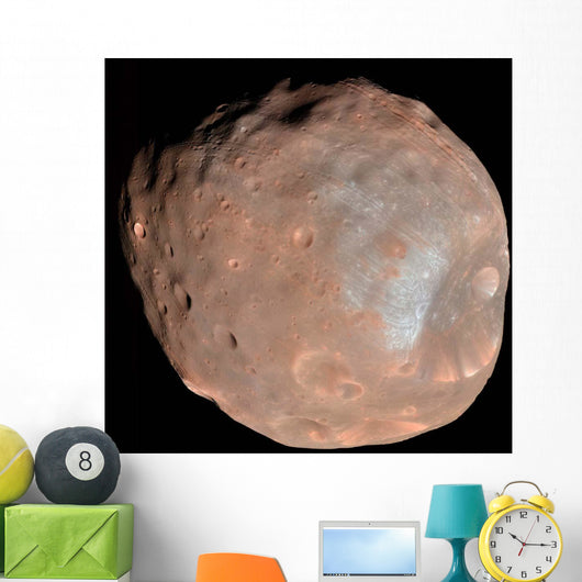 Mars Moon Phobos Wall Decal Design 1