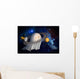 Artist's Halloween Illustration Cassini Wall Decal