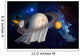 Artist's Halloween Illustration Cassini Wall Decal