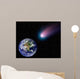 Digital Composite Comet Heading Wall Decal