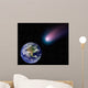 Digital Composite Comet Heading Wall Decal