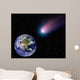 Digital Composite Comet Heading Wall Decal