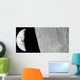 Moon and Earth Taken Wall Decal
