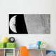 Moon and Earth Taken Wall Decal