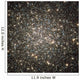 Globular Cluster M13 Wall Decal Design 1