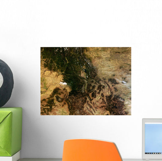 Relatively Clear Day over Wall Decal