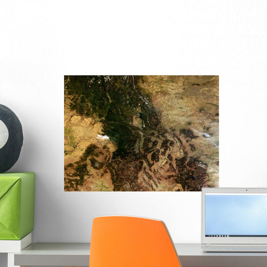 Relatively Clear Day over Wall Decal