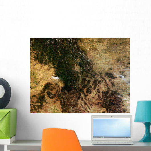 Relatively Clear Day over Wall Decal
