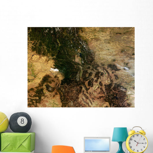 Relatively Clear Day over Wall Decal