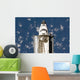 Overhead Exterior Space Shuttle Wall Decal