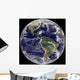 Full Earth Showing Hurricane Wall Decal