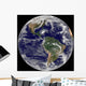 Full Earth Showing Hurricane Wall Decal