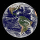 Full Earth Showing Hurricane Wall Decal