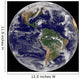 Full Earth Showing Hurricane Wall Decal