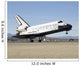 Space Shuttle Endeavour's Main Wall Decal Design 1