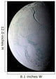 Saturn's Moon Enceladus Wall Decal Design 1