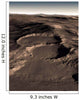 Three Craters Eastern Hellas Wall Decal