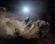 White Dwarf Star Surrounded Wall Decal