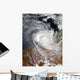 Tropical Cyclone Billy over Wall Decal Design 2