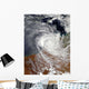 Tropical Cyclone Billy over Wall Decal Design 2