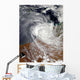 Tropical Cyclone Billy over Wall Decal Design 2