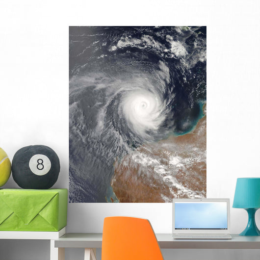 Tropical Cyclone Billy off Wall Decal