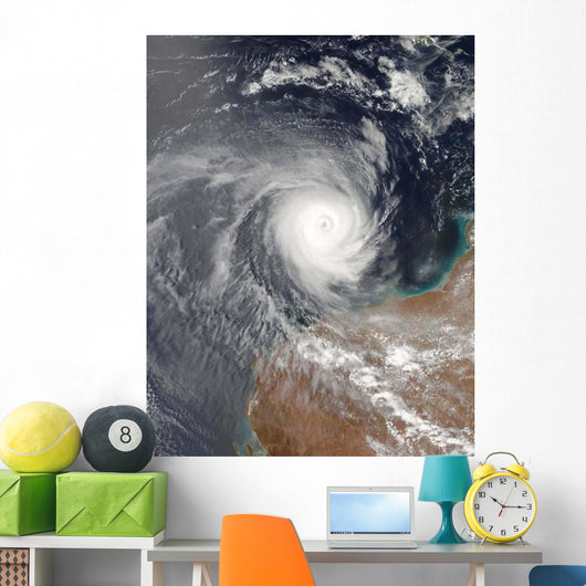 Tropical Cyclone Billy off Wall Decal