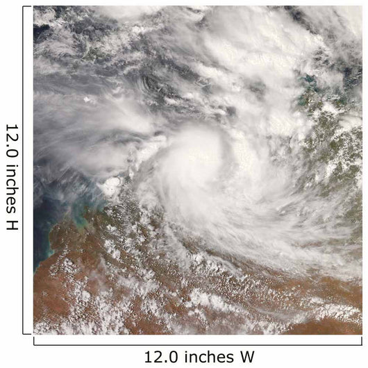 Tropical Cyclone Billy Wall Decal