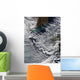 Cloud Vortices off Cheju Wall Decal