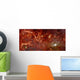Infrared Image Center Milky Wall Decal