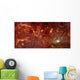Infrared Image Center Milky Wall Decal