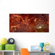 Infrared Image Center Milky Wall Decal