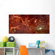 Infrared Image Center Milky Wall Decal