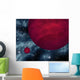 Artist's Concept Twin Brown Wall Decal