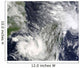 Tropical Cyclones Eric and Wall Decal Design 2