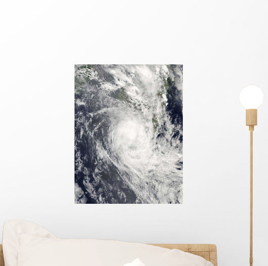 Tropical Cyclone Fanele over Wall Decal Design 2