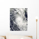 Tropical Cyclone Fanele over Wall Decal Design 2