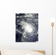 Tropical Cyclone Gael Approaching Wall Decal
