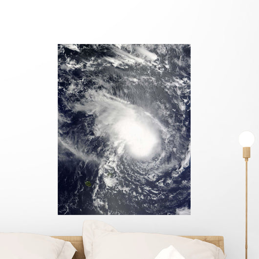 Tropical Cyclone Gael Approaching Wall Decal