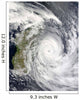 Tropical Cyclone Gael off Wall Decal Design 1