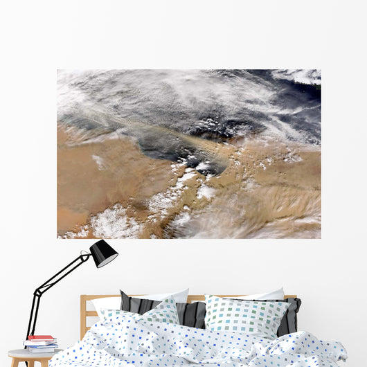 Dust Blows off Coast Wall Decal