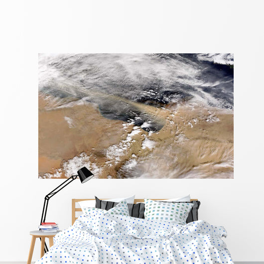 Dust Blows off Coast Wall Decal