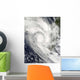 Tropical Cyclone Fanele over Wall Decal Design 1