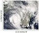 Tropical Cyclones Eric and Wall Decal Design 1