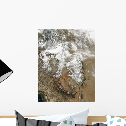 High Peaks Rocky Mountains Wall Decal