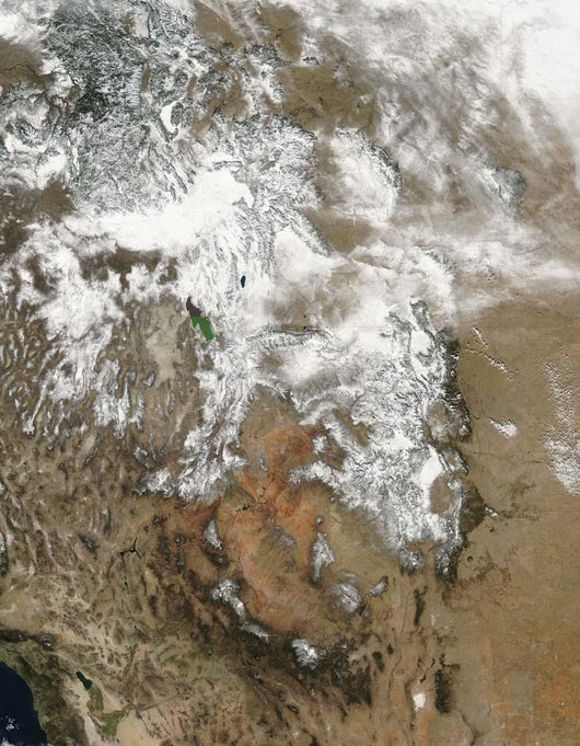 High Peaks Rocky Mountains Wall Decal