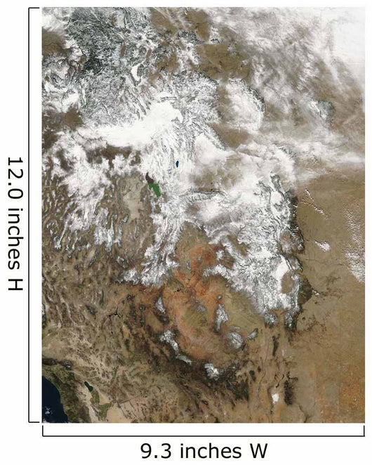 High Peaks Rocky Mountains Wall Decal