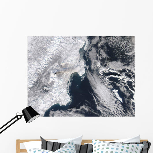 Ash from Kliuchevskoi Volcano Wall Decal