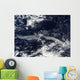 Ash Plume from Soufriere Wall Decal
