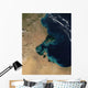 Resuspended Sediment off Coast Wall Decal